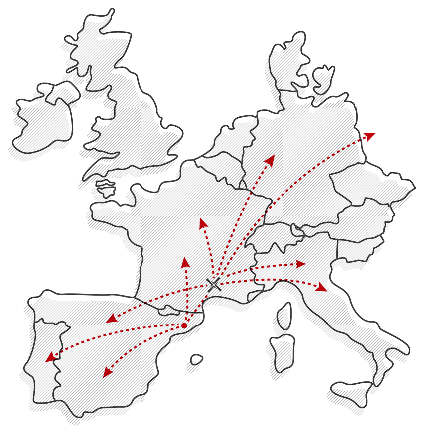 Transports Gentes : la filiale transport du Groupe Ximenis en France et en Europe